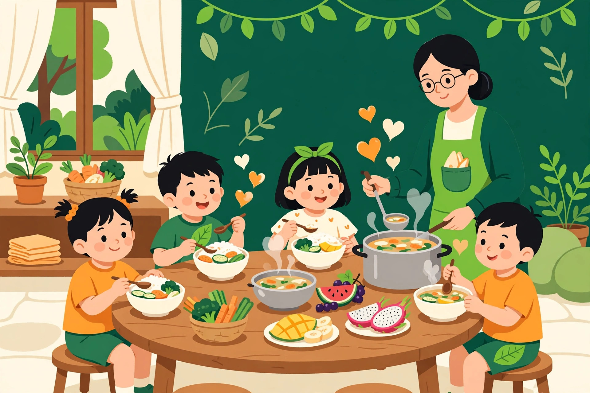 Thực đơn tuần này của bé — ảnh minh họa demo
